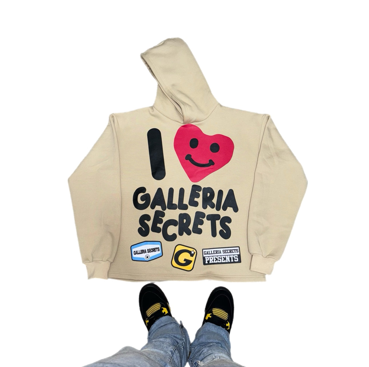 I ❤️ GALLERIA SECRETS HOODIE