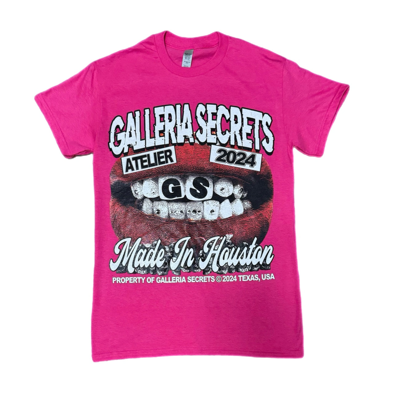 GS PINK GRAPHIC TEE